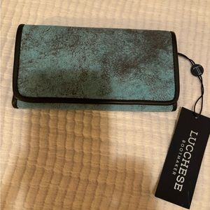 Lucchese turquoise wallet. Brand new with tags.